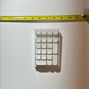 Motospeed K24Pro - White Numeric Keypad (USB-C)